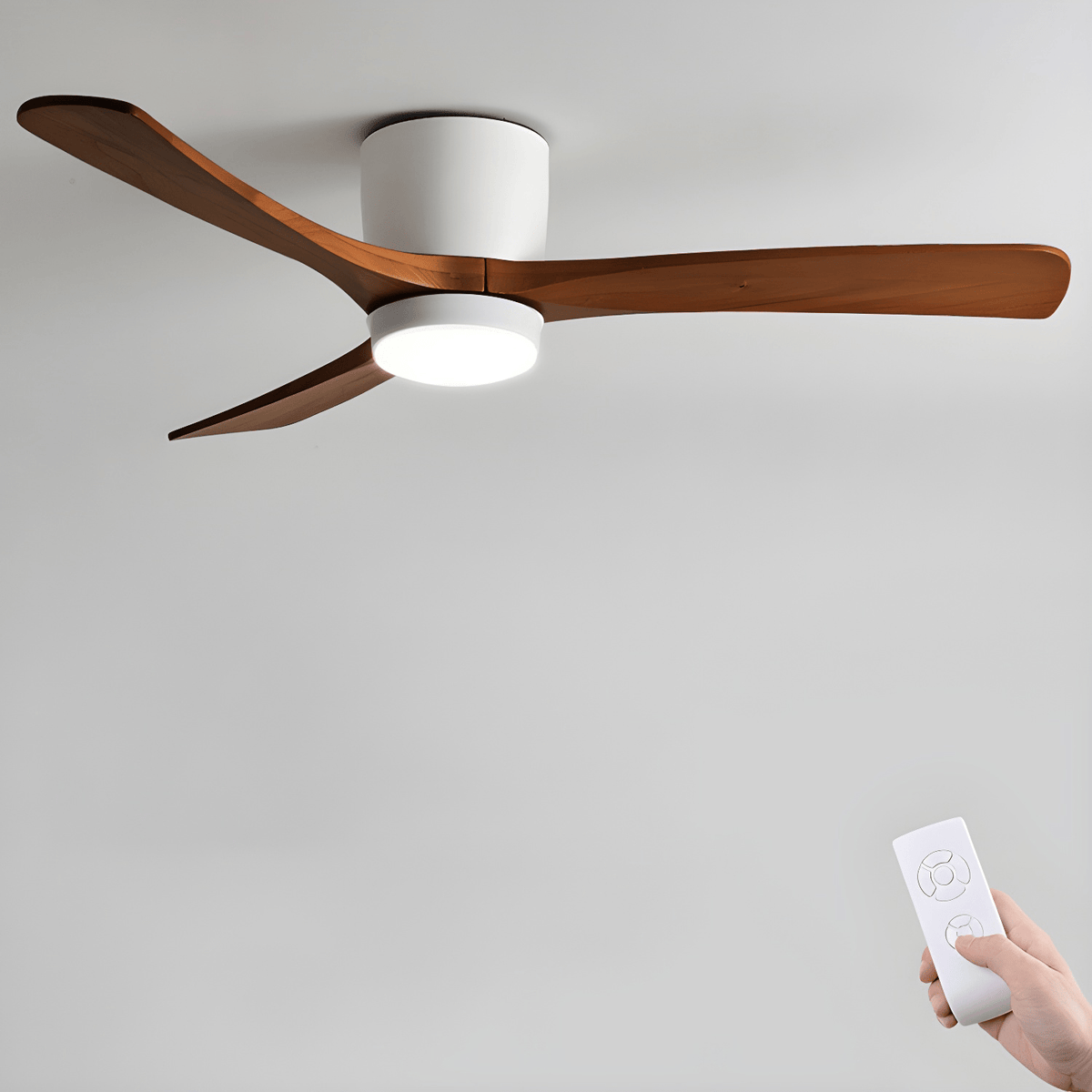 Nordic Wooden 42"/48"/52" Ceiling Fan Light — product view 24