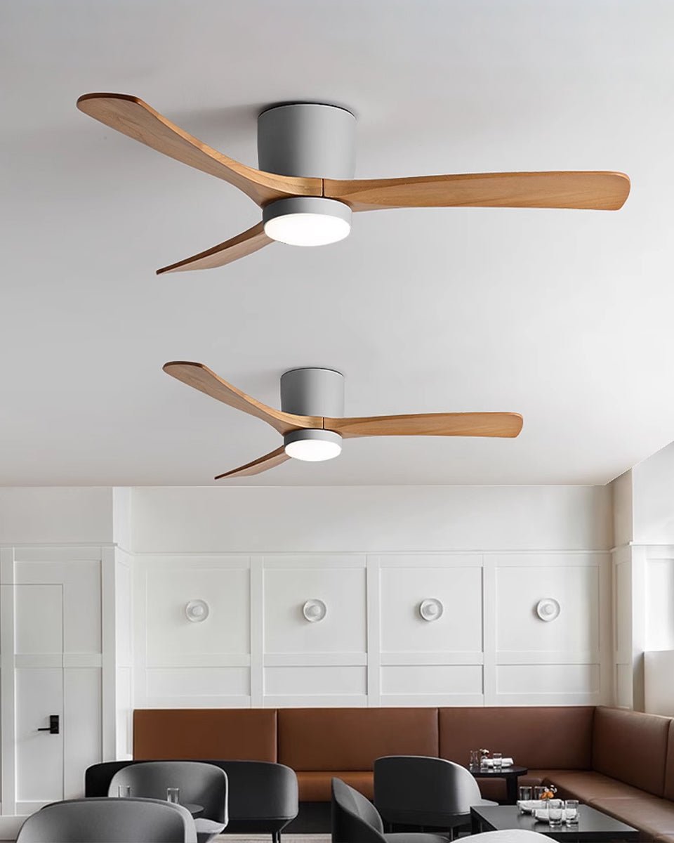 Nordic Wooden 42"/48"/52" Ceiling Fan Light — product view 40