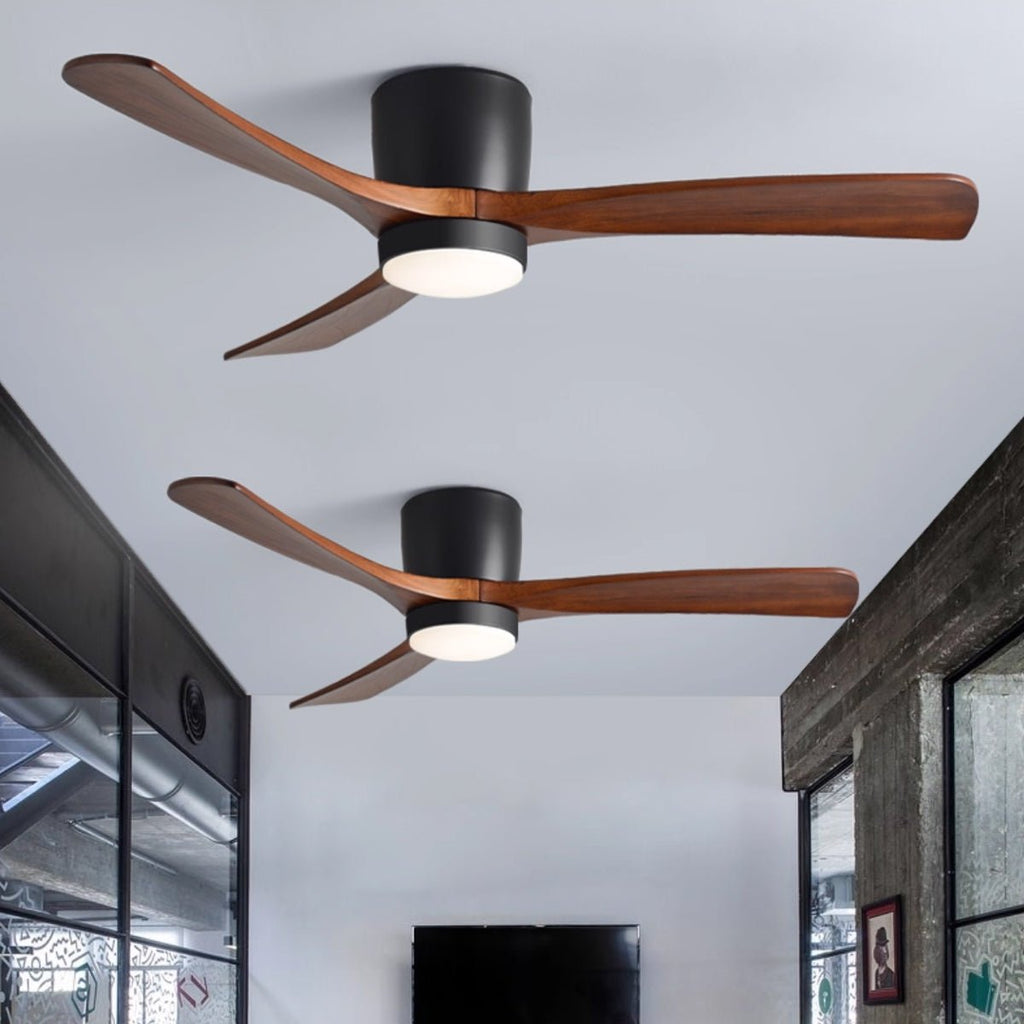 Nordic Wooden 42"/48"/52" Ceiling Fan Light — product view 42