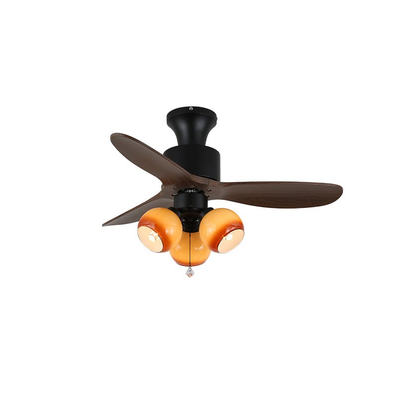 Amberglo Retro Ceiling Fan Light — product view 2
