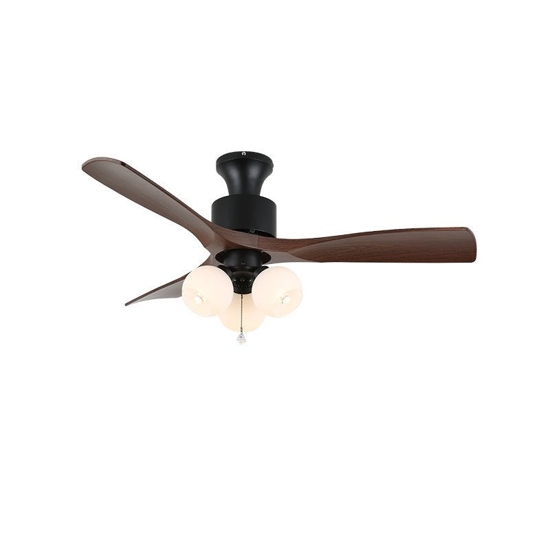Amberglo Retro Ceiling Fan Light — product view 4