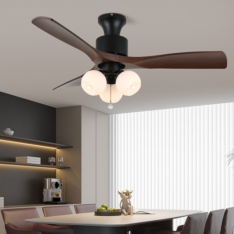 Amberglo Retro Ceiling Fan Light — product view 11