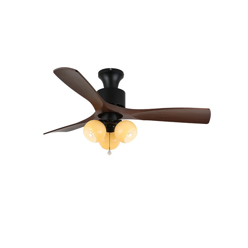 Amberglo Retro Ceiling Fan Light — product view 5