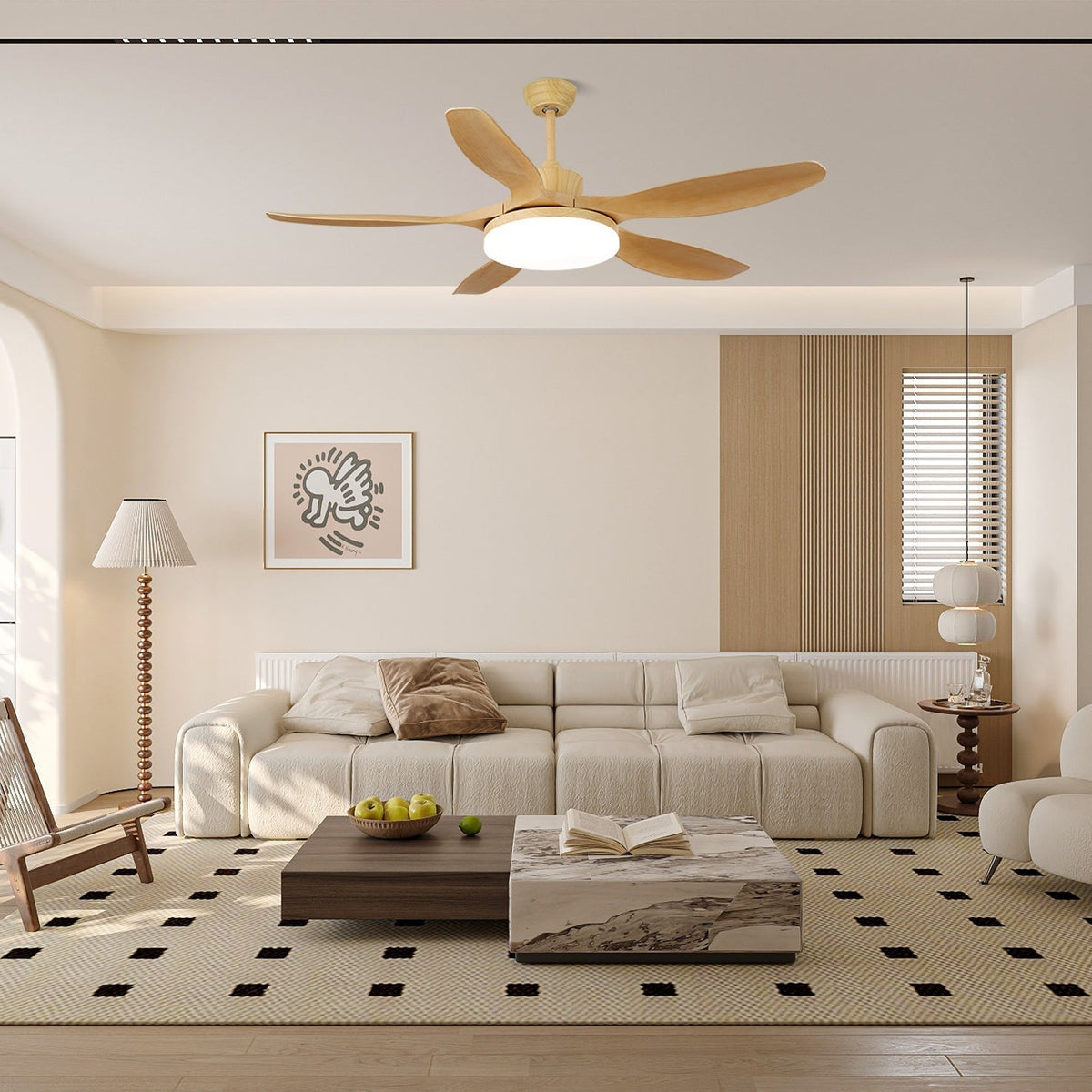 Keltis 42"/52" Ceiling Fan Light — product view 9