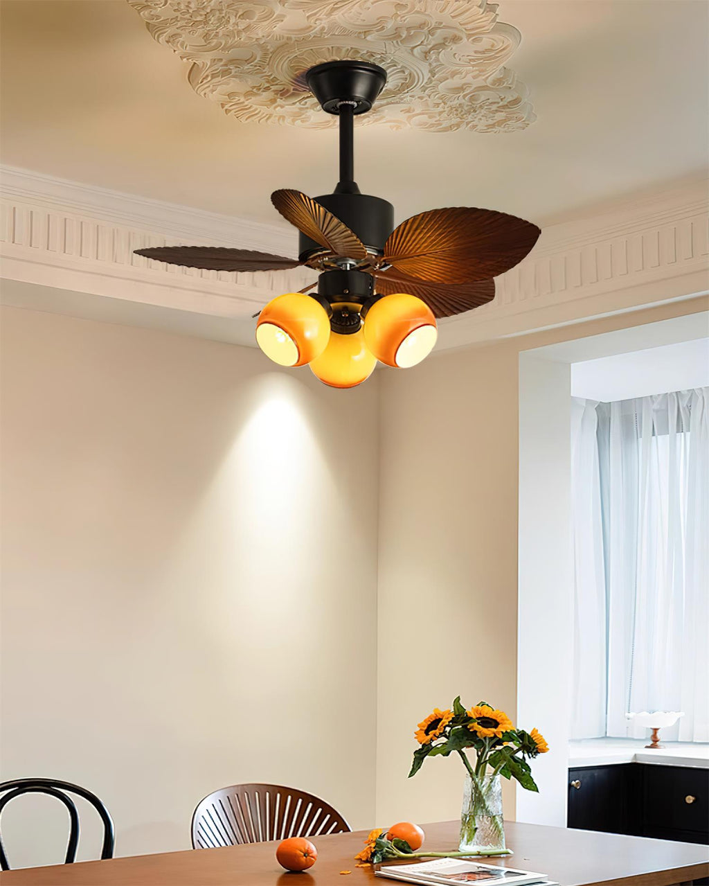 Banana Leaf Breeze Ceiling Fan Light — product view 10