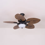 Banana Leaves Ceiling Fan Light — product view 8