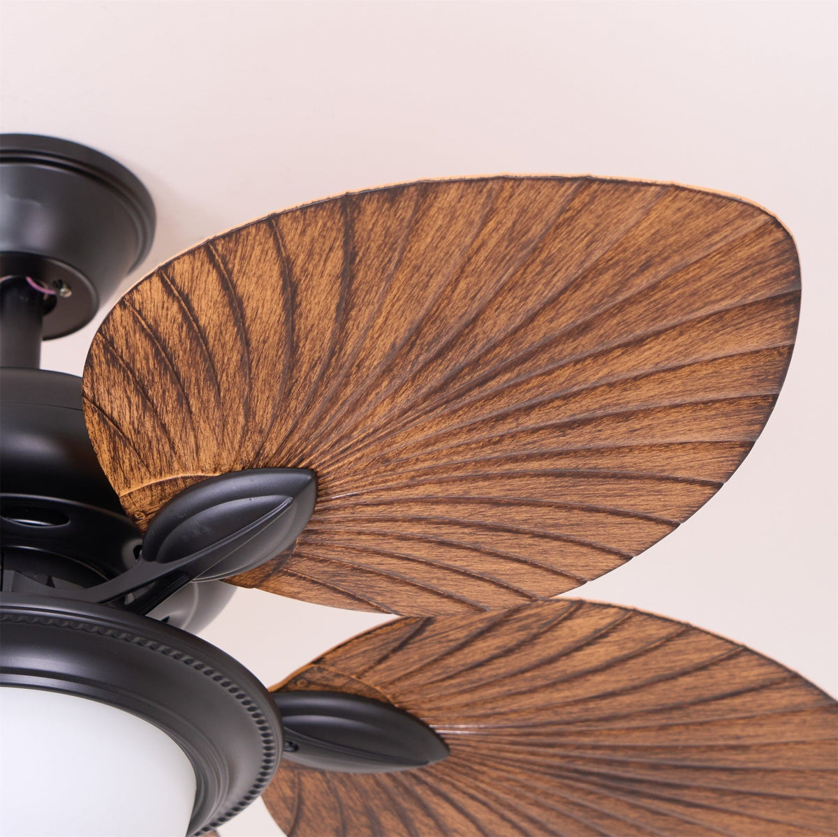 Banana Leaves Ceiling Fan Light — product view 17