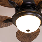 Banana Leaves Ceiling Fan Light — product view 18