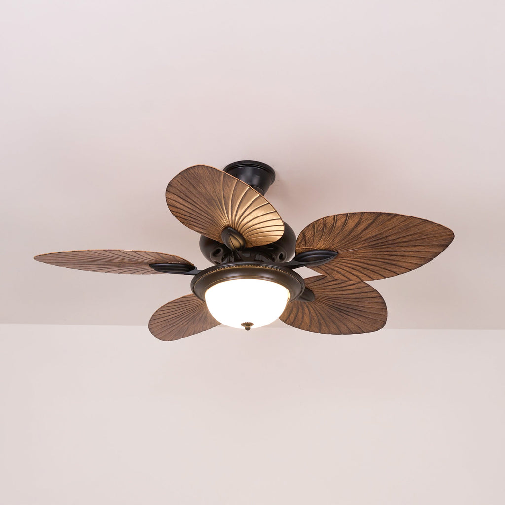 Banana Leaves Ceiling Fan Light — product view 13