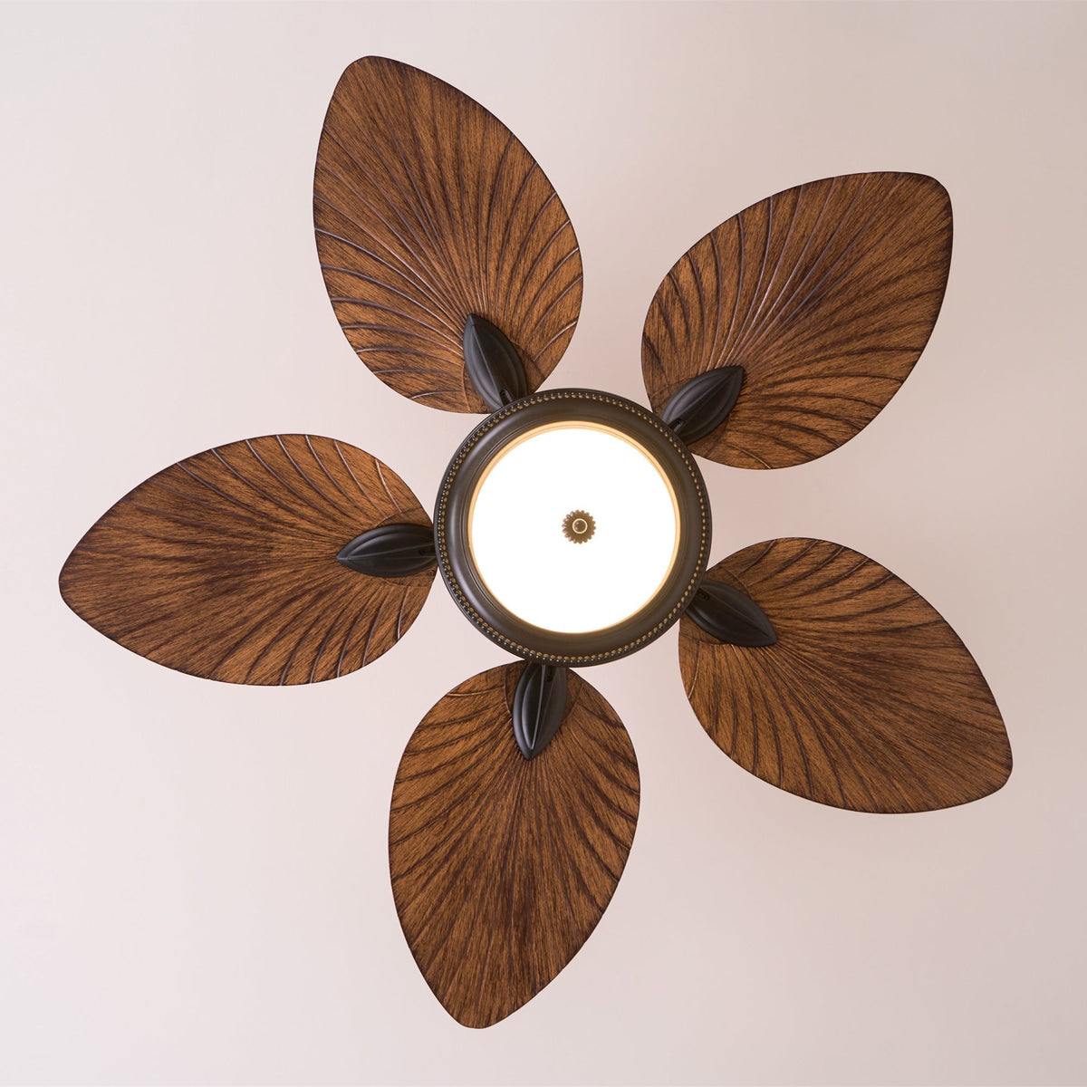 Banana Leaves Ceiling Fan Light — product view 16