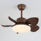 Terra Walnut Ceiling Fan Light — product view 4