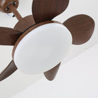 Terra Walnut Ceiling Fan Light — product view 8