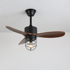 Caldor Industrial Ceiling Fan Light — product view 11