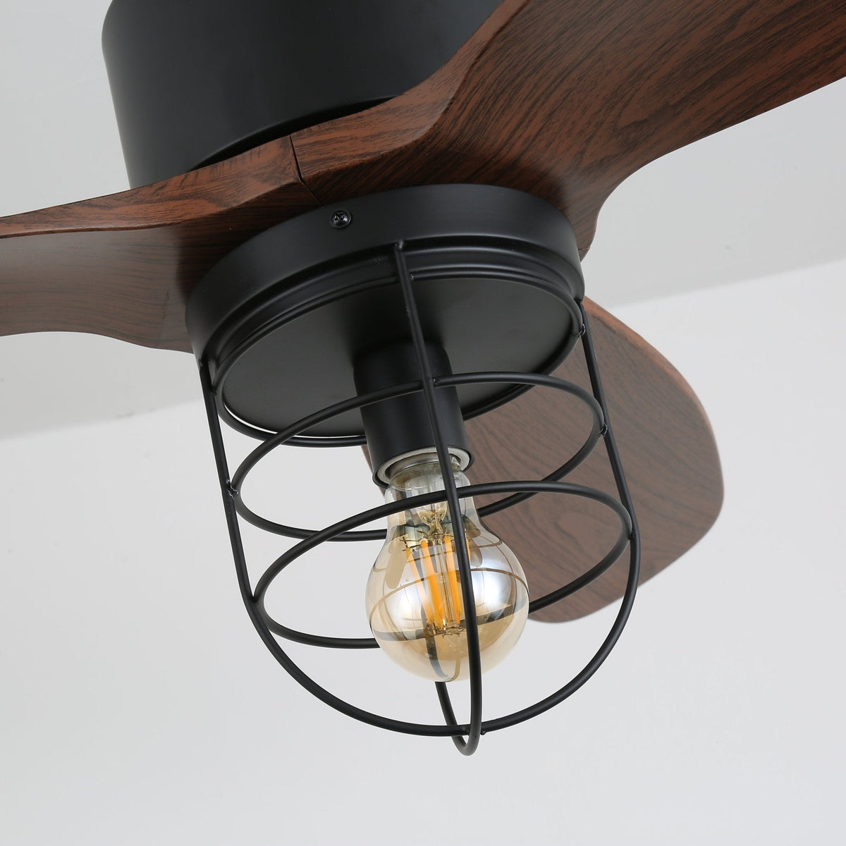 Caldor Industrial Ceiling Fan Light — product view 5