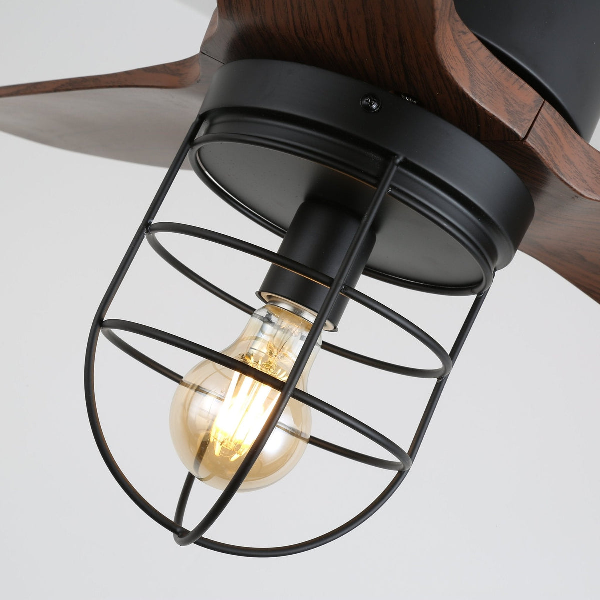 Caldor Industrial Ceiling Fan Light — product view 7