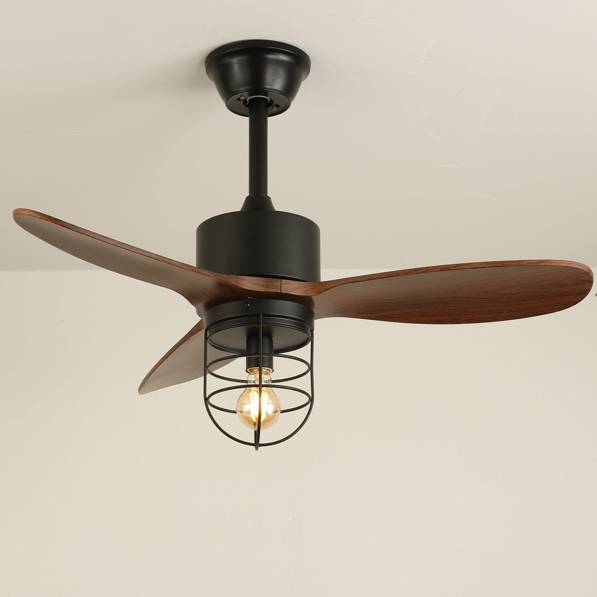 Caldor Industrial Ceiling Fan Light — product view 9