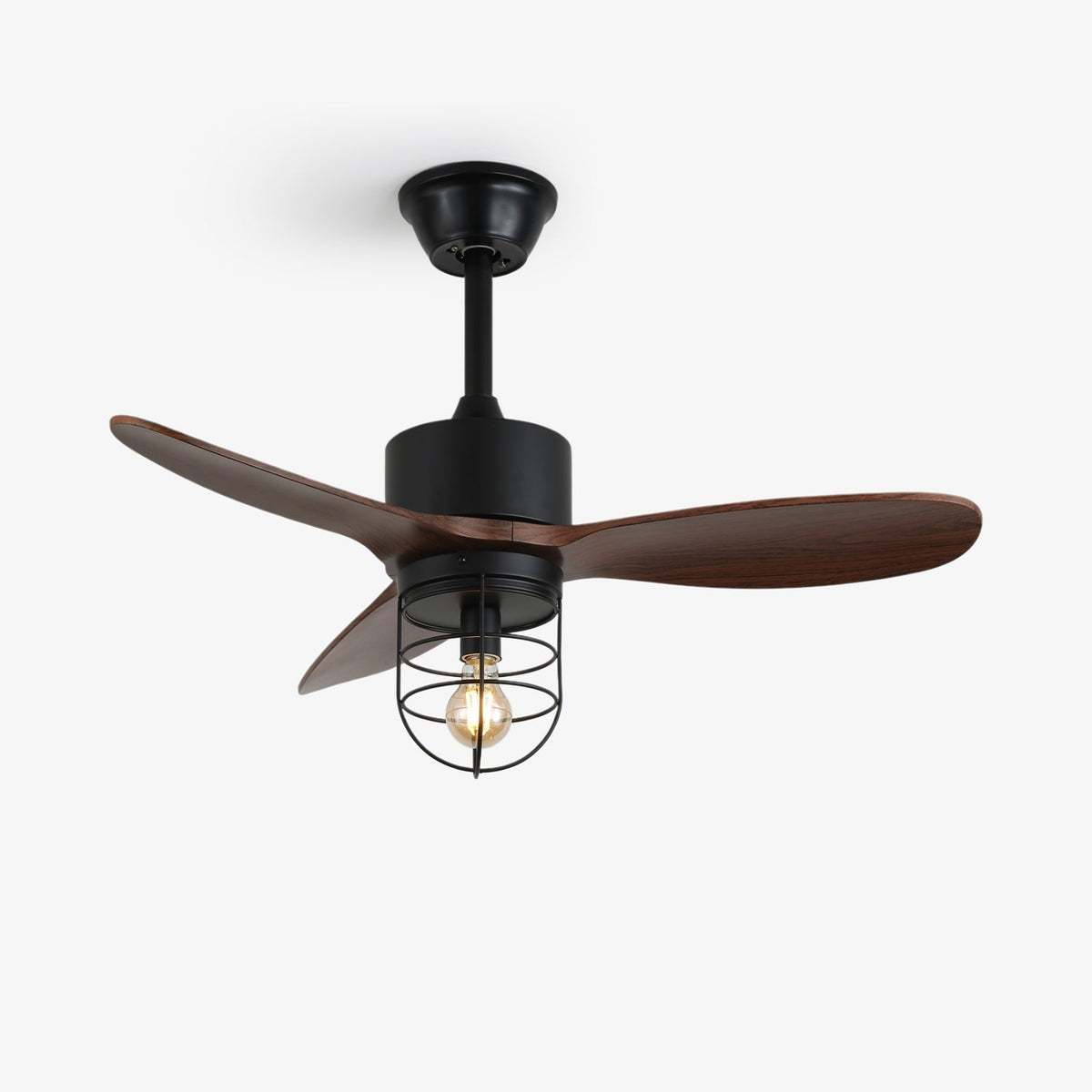Caldor Industrial Ceiling Fan Light — product view 1