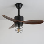 Caldor Industrial Ceiling Fan Light — product view 14