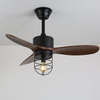 Caldor Industrial Ceiling Fan Light — product view 19