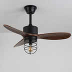 Caldor Industrial Ceiling Fan Light — product view 16