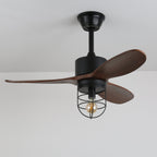Caldor Industrial Ceiling Fan Light — product view 15
