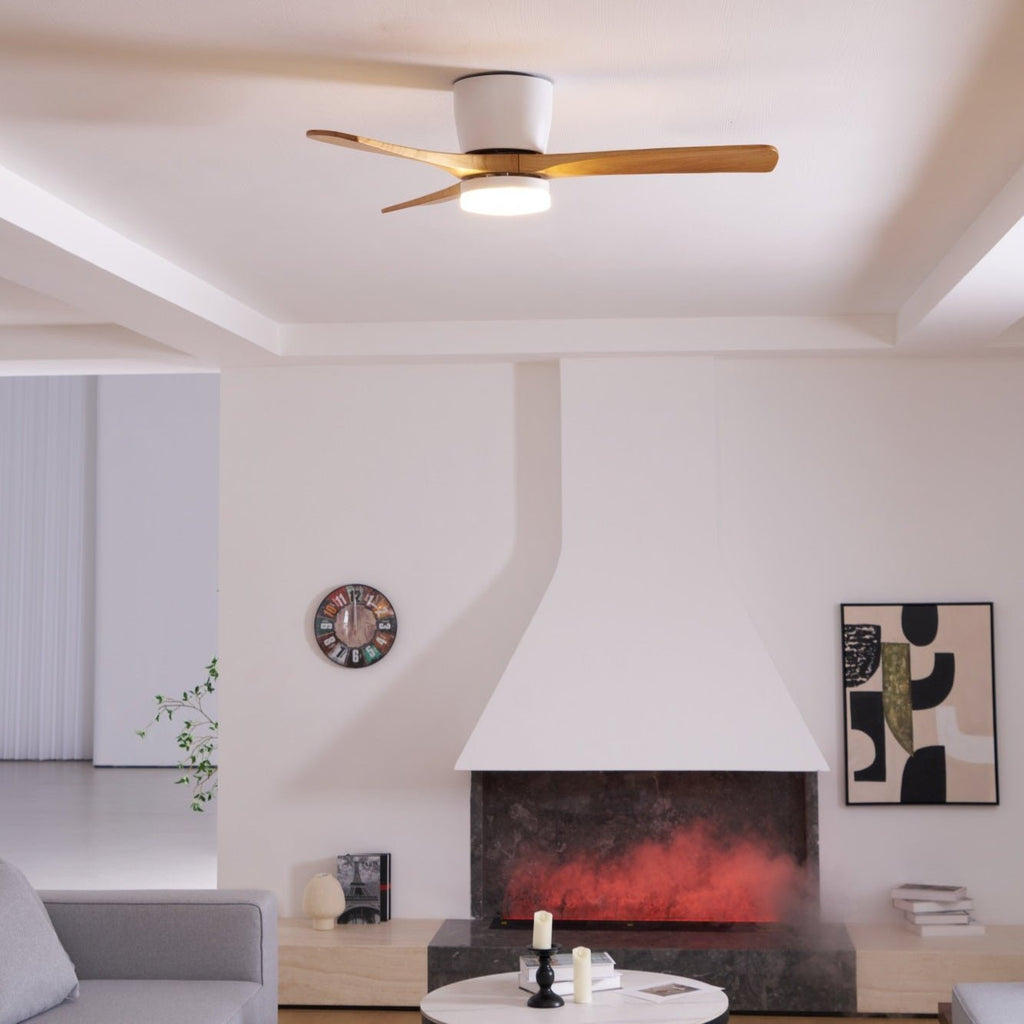 Nordic Wooden 42"/48"/52" Ceiling Fan Light — product view 35