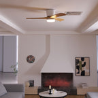 Nordic Wooden 42"/48"/52" Ceiling Fan Light — product view 34