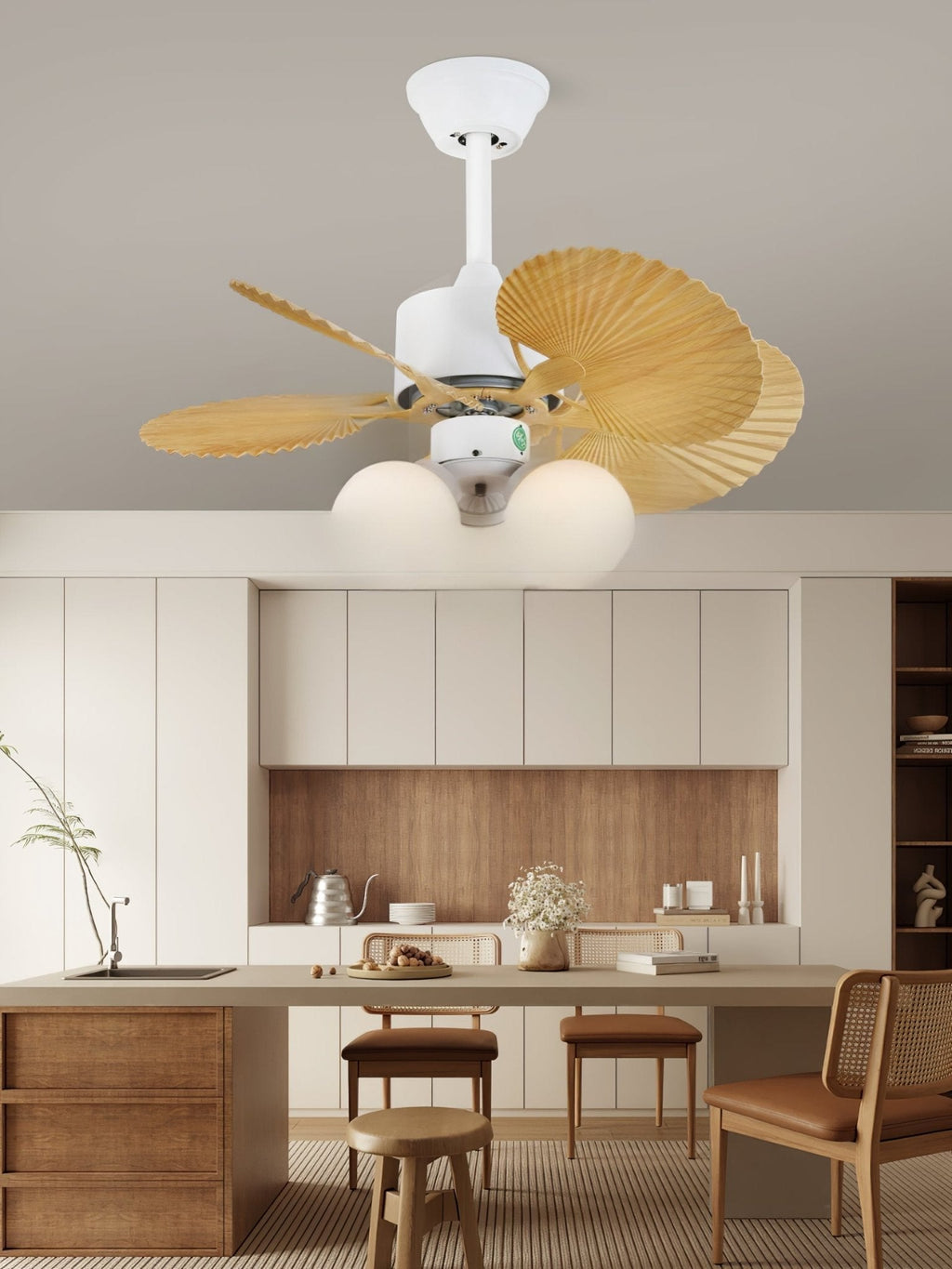 Palmera Bloom Ceiling Fan Light — product view 7