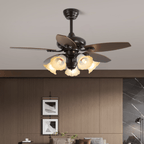 Roselore Bloom Ceiling Fan Light — product view 9