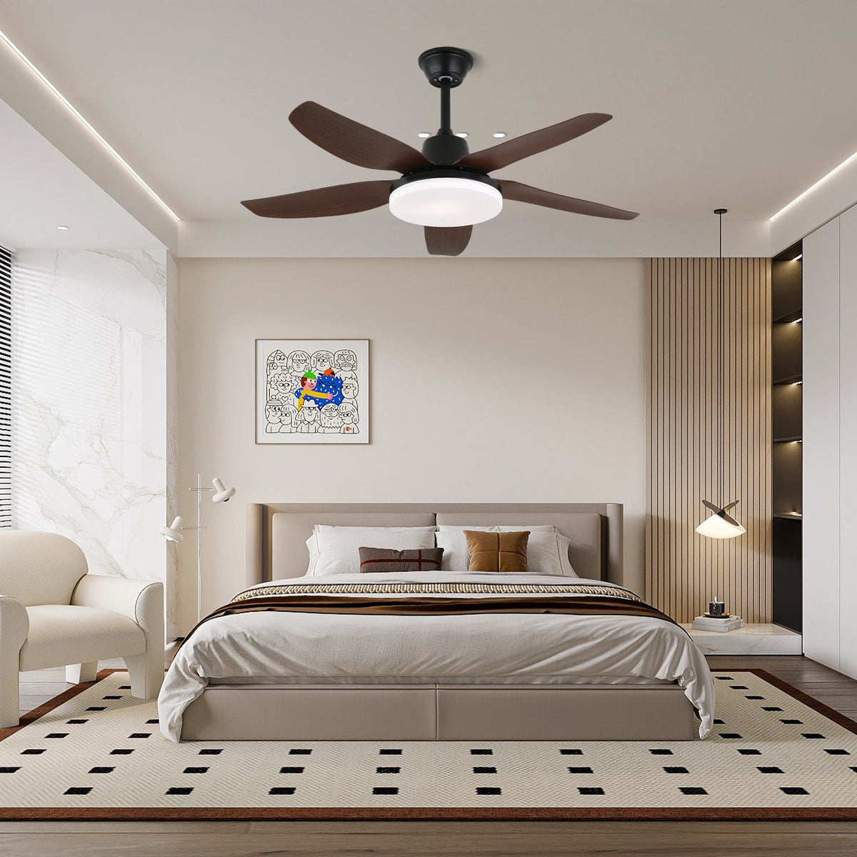 Felix Ceiling Fan Light — product view 2