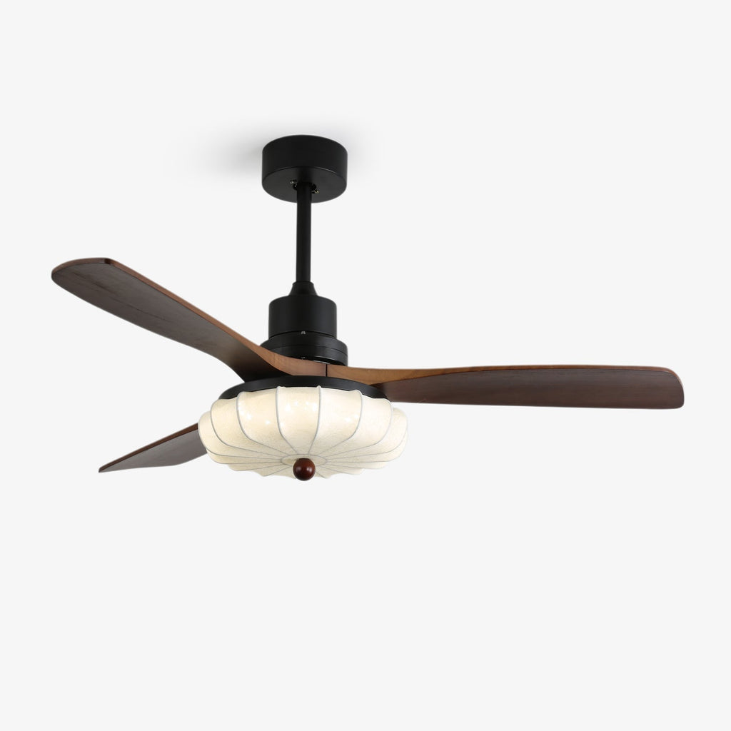 Lotus Bloom Ceiling Fan Light — product view 1