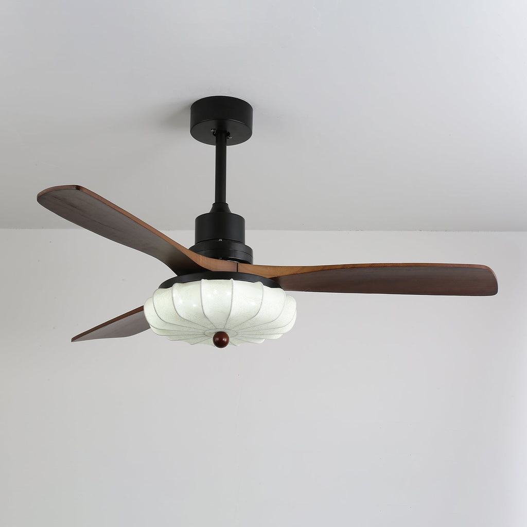 Lotus Bloom Ceiling Fan Light — product view 5