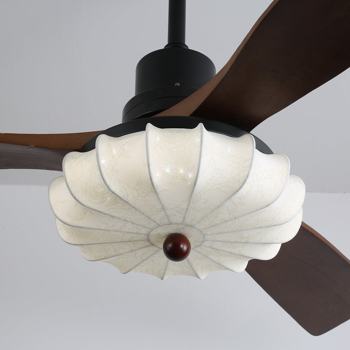 Lotus Bloom Ceiling Fan Light — product view 2