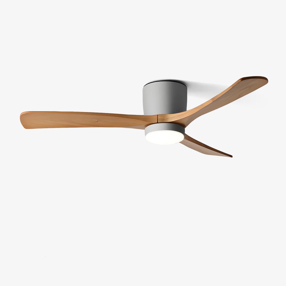 Nordic Wooden 42"/48"/52" Ceiling Fan Light — product view 1