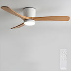 Nordic Wooden 42"/48"/52" Ceiling Fan Light — product view 13