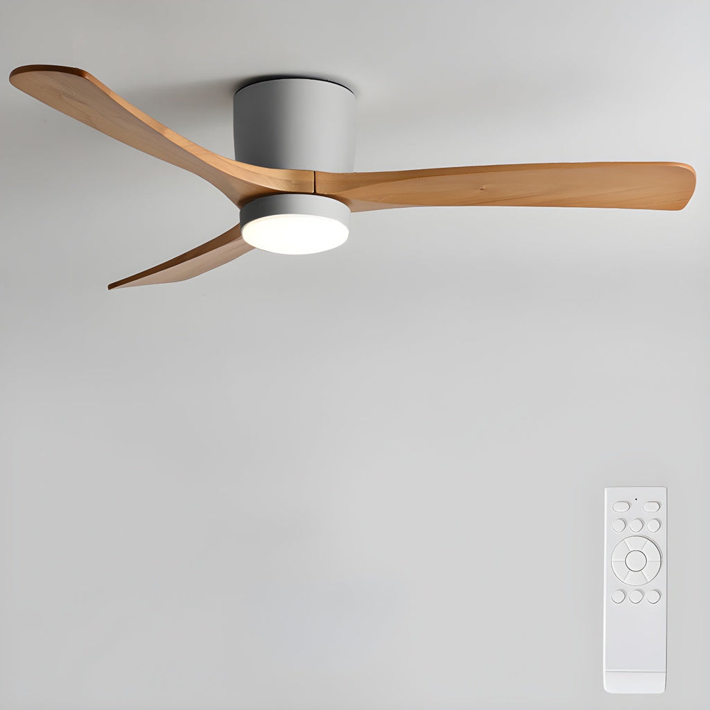 Nordic Wooden 42"/48"/52" Ceiling Fan Light — product view 14