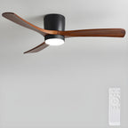 Nordic Wooden 42"/48"/52" Ceiling Fan Light — product view 15