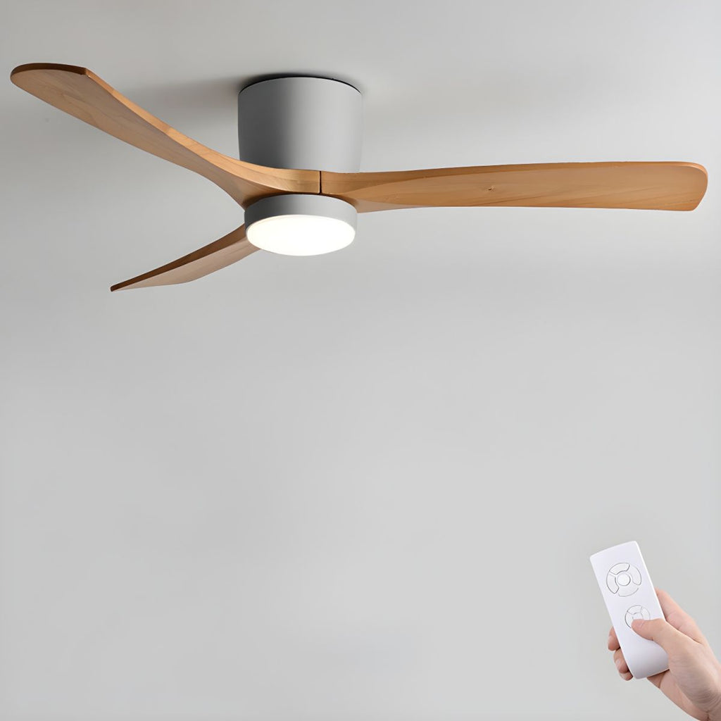Nordic Wooden 42"/48"/52" Ceiling Fan Light — product view 16
