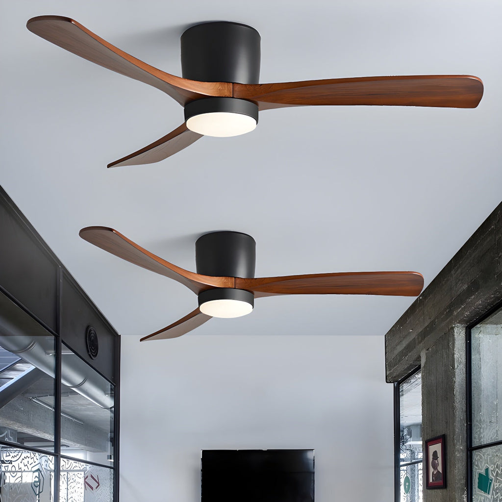 Nordic Wooden 42"/48"/52" Ceiling Fan Light — product view 31