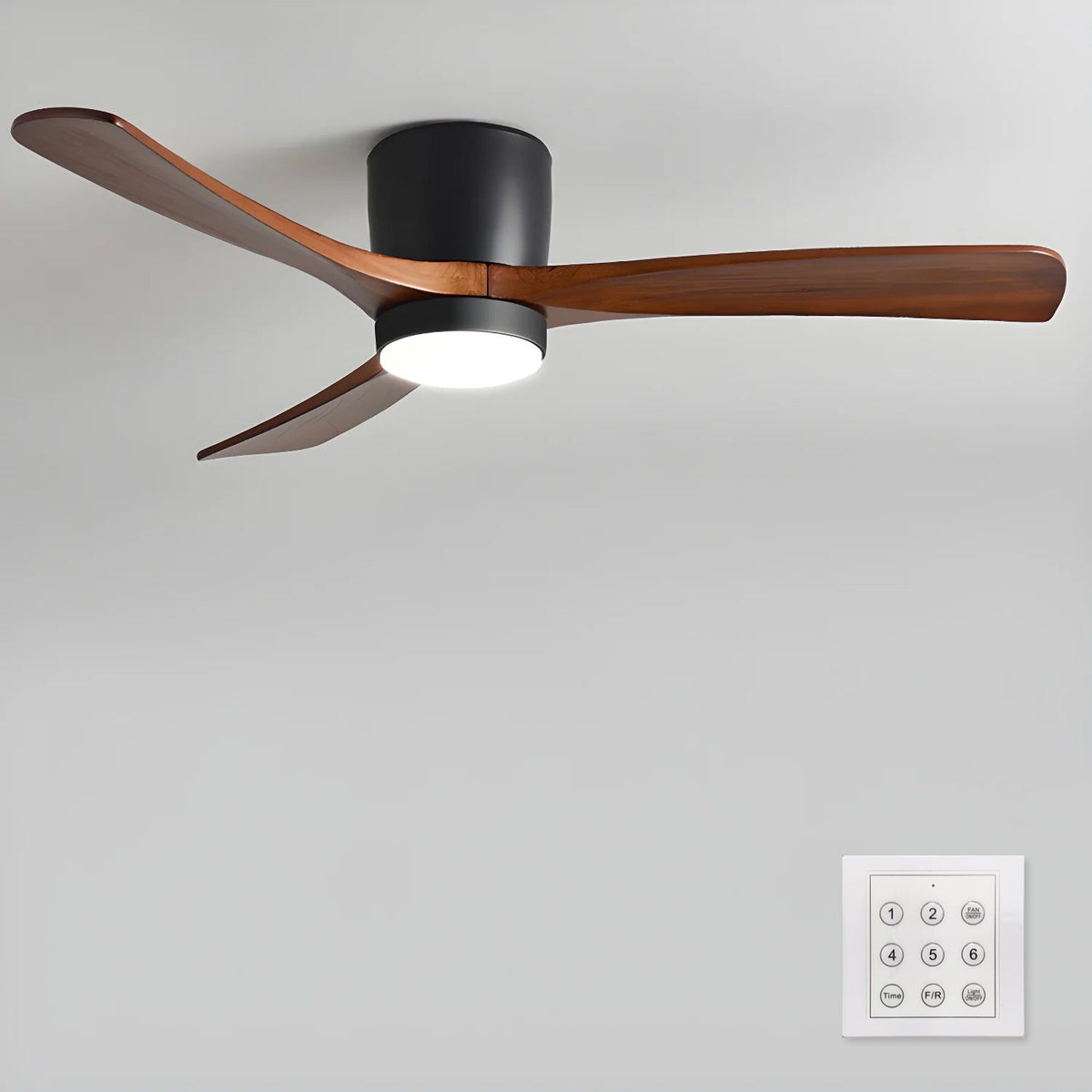 Nordic Wooden 42"/48"/52" Ceiling Fan Light — product view 19