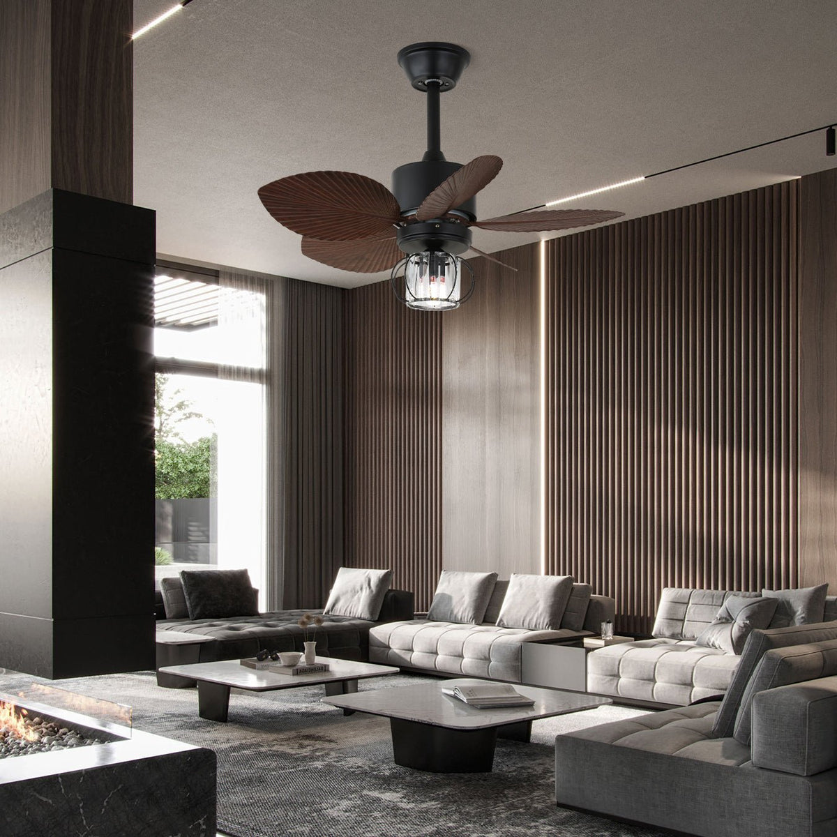 Oliver Gale Ceiling Fan Light — product view 2