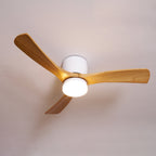 Nordic Wooden 42"/48"/52" Ceiling Fan Light — product view 26