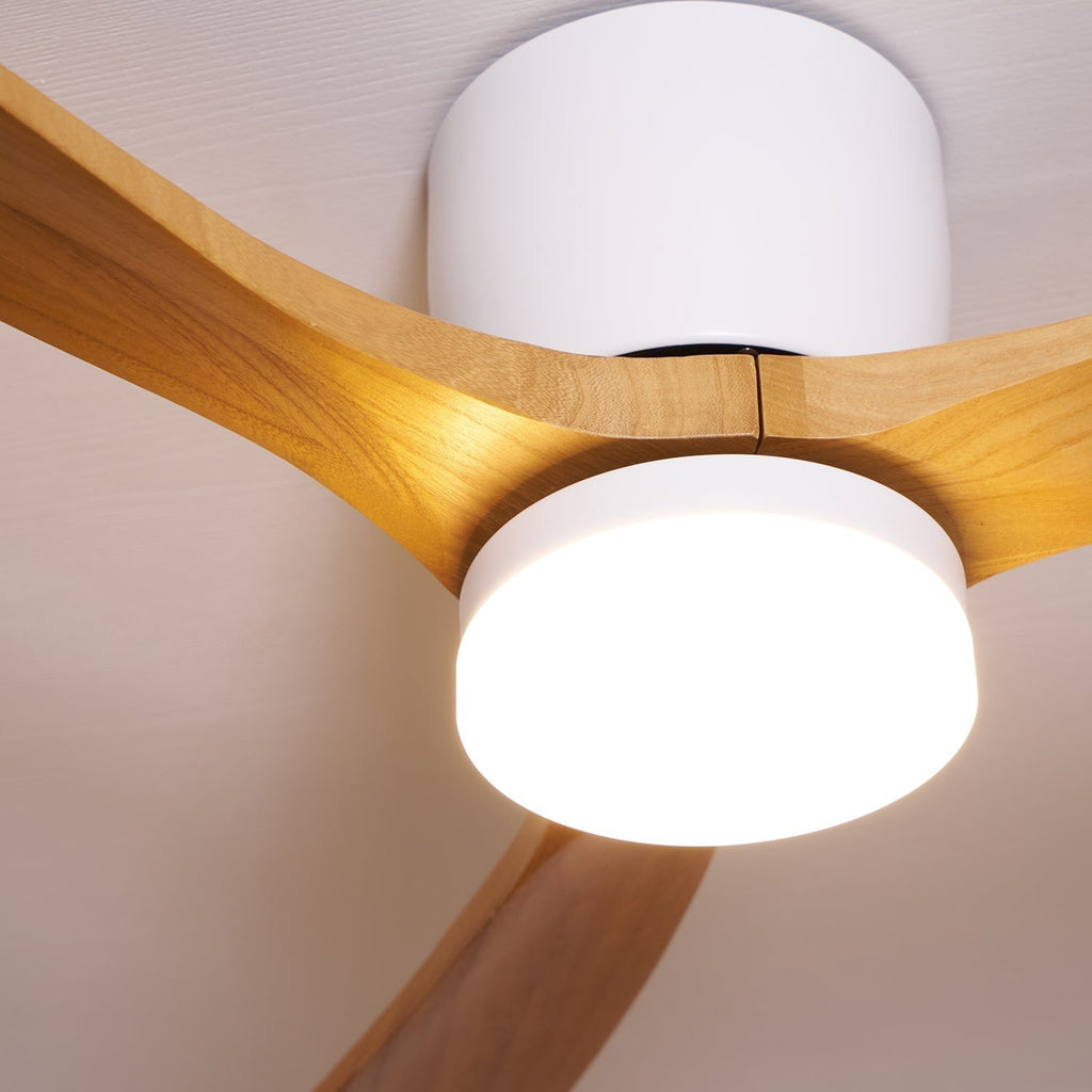 Nordic Wooden 42"/48"/52" Ceiling Fan Light — product view 27