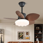 Palm Bloom Ceiling Fan Light — product view 3