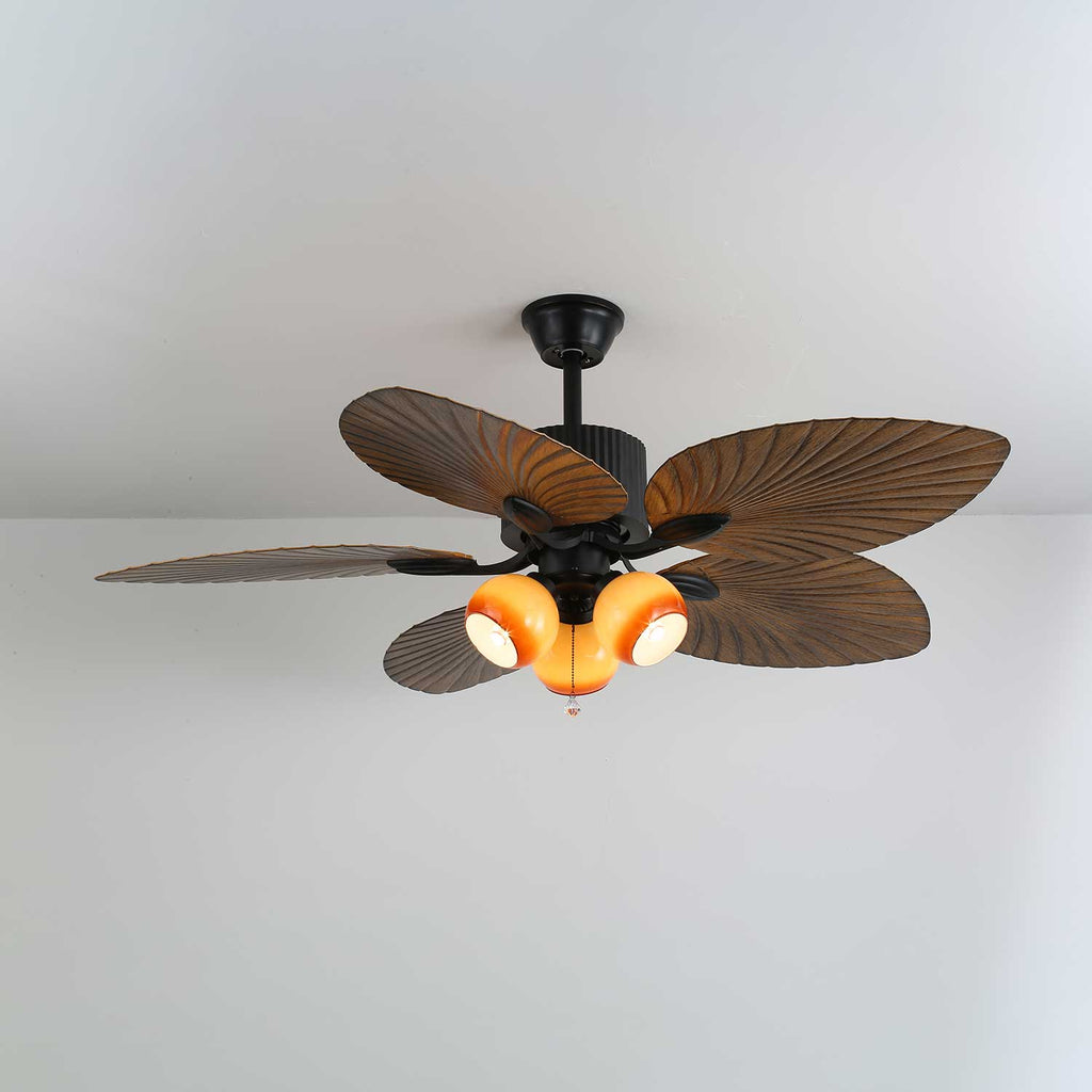 Palm Whisper Tropical Ceiling Fan Light — product view 11