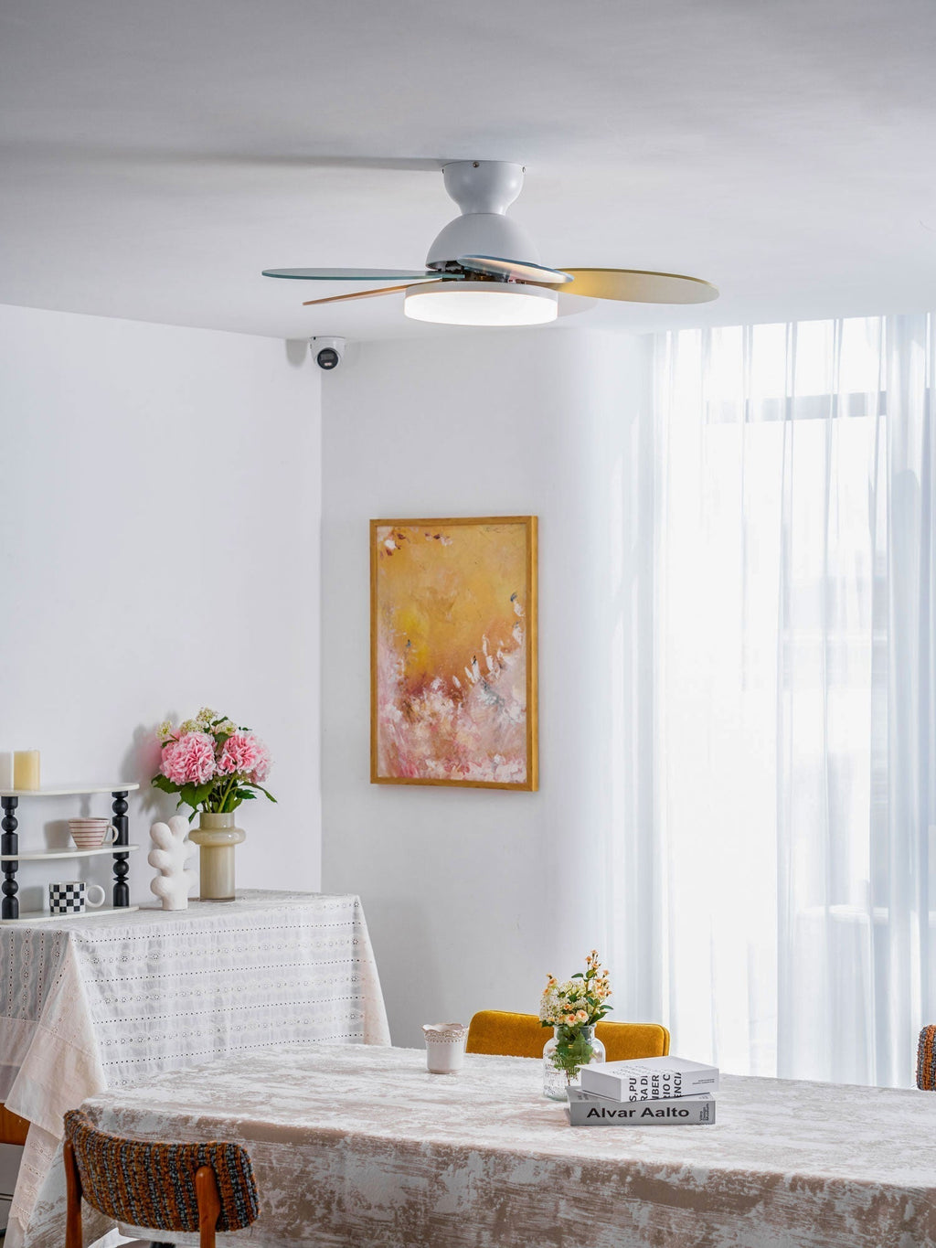 Petalo Ceiling Fan Light — product view 28