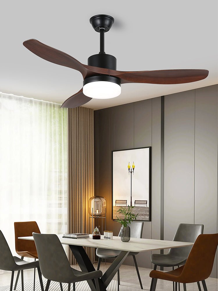 Morty Adams Wooden 48"/52" Ceiling Fan Light — product view 11