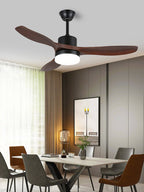 Morty Adams Wooden 48"/52" Ceiling Fan Light — product view 11