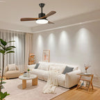 Morty Adams Wooden 48"/52" Ceiling Fan Light — product view 6