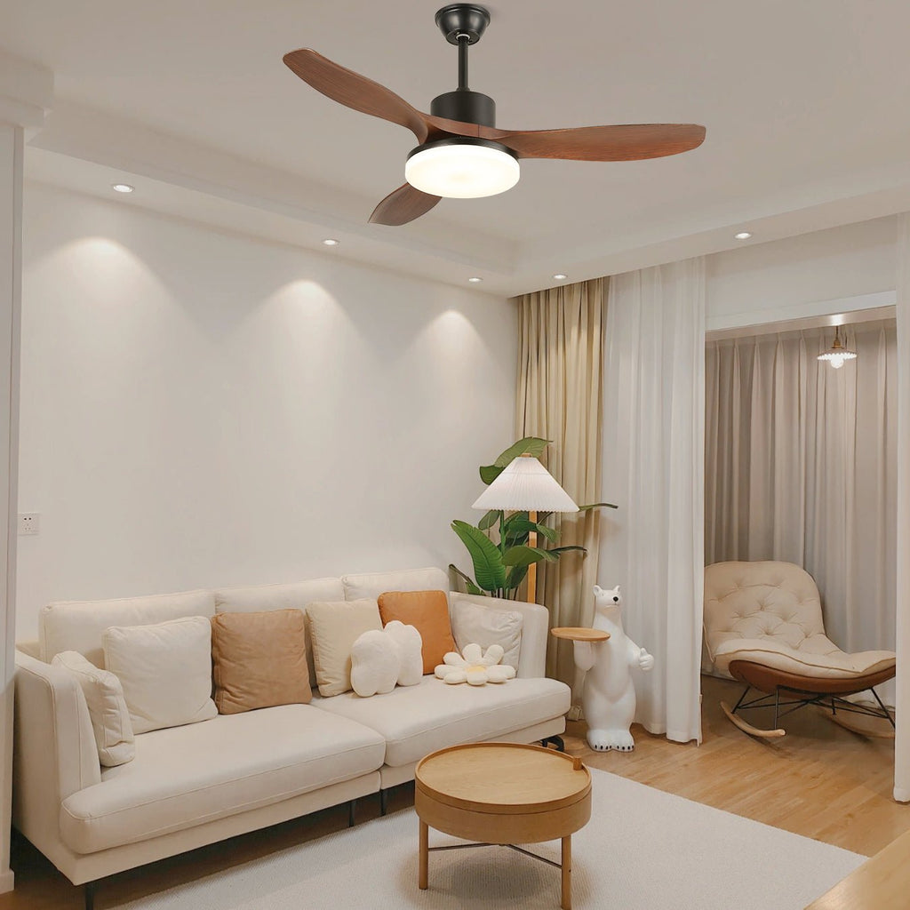 Morty Adams Wooden 48"/52" Ceiling Fan Light — product view 8